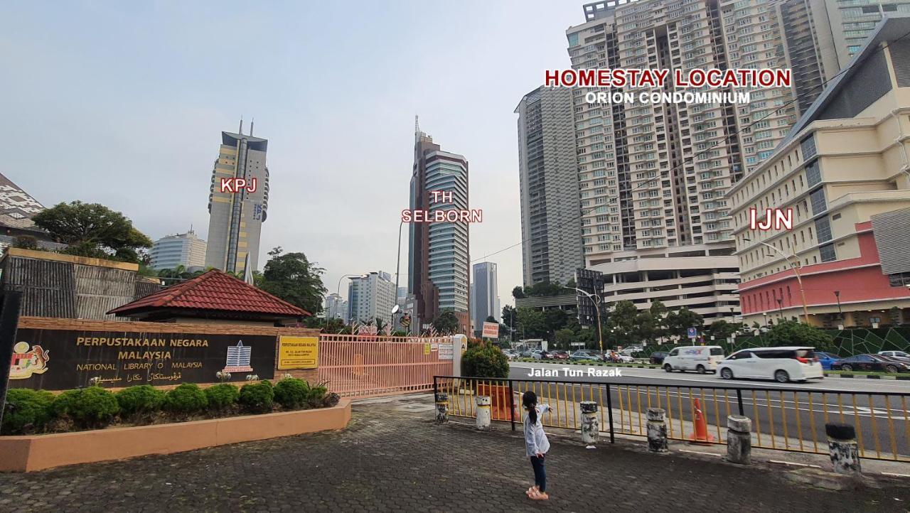 Homestay Jalan Tun Razak Walking Distance Ijn, Hkl, Mrt Station, Kpj, Perkeso, Bernama, Tabung Darah, Istana Budaya Κουάλα Λουμπούρ Εξωτερικό φωτογραφία