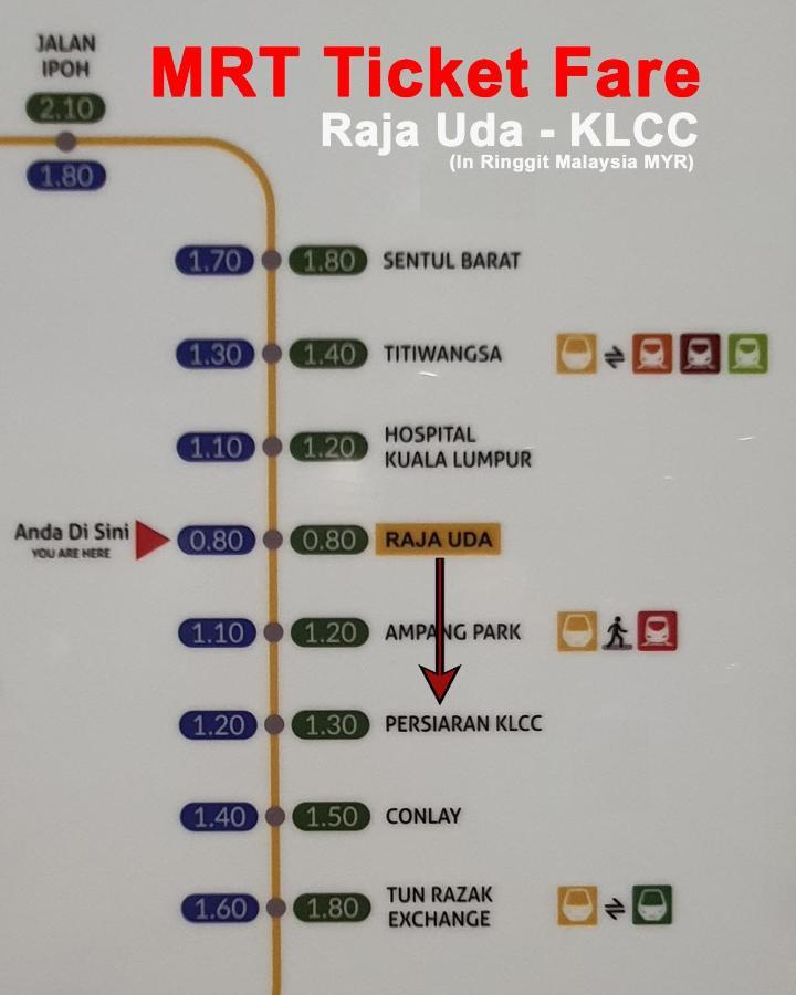 Homestay Jalan Tun Razak Walking Distance Ijn, Hkl, Mrt Station, Kpj, Perkeso, Bernama, Tabung Darah, Istana Budaya Κουάλα Λουμπούρ Εξωτερικό φωτογραφία